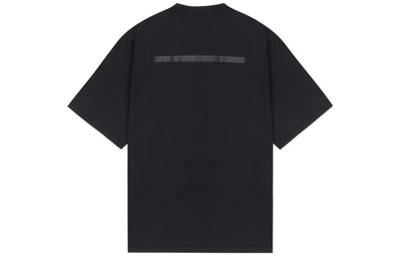 (Women) Balenciaga Strike FW22  Black Crewneck Short Sleeve T-Shirt Regular Fit 704020TMVJ60105 圖 3