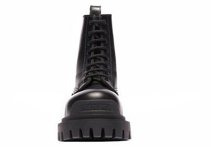 (女)巴黎世家 Strike 黑色綁帶靴 590974-WA960-1000 Lookbook (女)巴黎世家 Strike 黑色綁帶靴 590974-WA960-1000