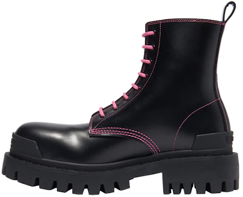 (W) Balenciaga Strike Schnürstiefel ''Schwarz Pink'' 590974-WA964-1085 Buy (W) Balenciaga Strike Schnürstiefel ''Schwarz Pink'' 590974-WA964-1085