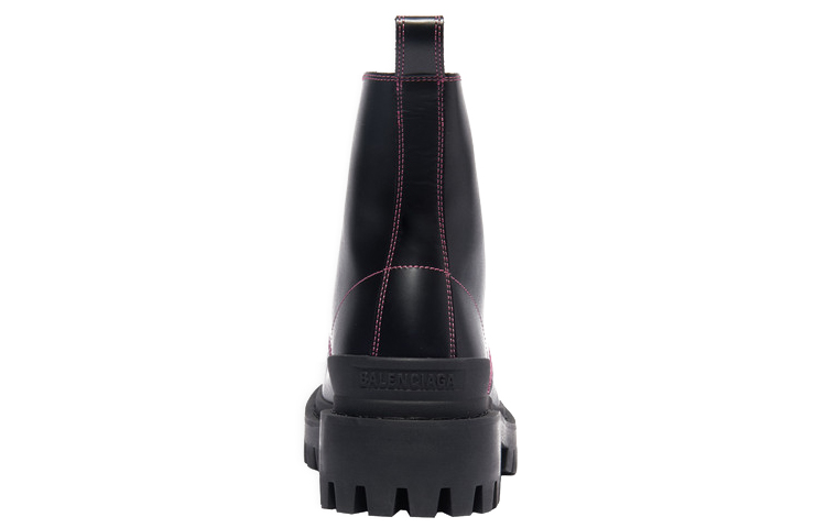 Shop (W) Balenciaga Strike Schnürstiefel ''Schwarz Pink'' 590974-WA964-1085