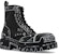 (W) Balenciaga Strike Lace-Up Boot 'Marker Pen Print - Hitam' 590974-WBEF2-1090