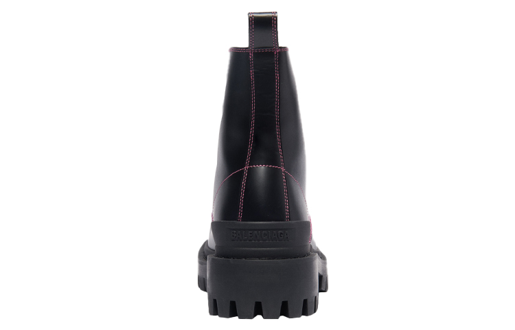 Purchase (W) Botas Balenciaga Strike Cordones Martin Negro/Rosa 590974WA9641056