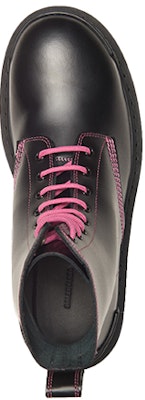 (W) Balenciaga Strike Sepatu Boot Martin Tali Hitam/Pink 590974WA9641056 Shop (W) Balenciaga Strike Sepatu Boot Martin Tali Hitam/Pink 590974WA9641056