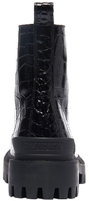 (W) Balenciaga Strike Boots Martin Hitam 600970WA9D01000 Shop (W) Balenciaga Strike Boots Martin Hitam 600970WA9D01000