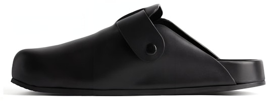 (Women) Balenciaga Sunday Leather Clogs 'Black' 761284WCEA11000 (Women) Balenciaga Sunday Leather Clogs 'Black' 761284WCEA11000