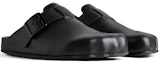 Lookbook (W) Balenciaga Sunday Selipar Kulit 'Hitam' 761284WCEA11000