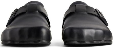 (W) 巴黎世家星期天黑色皮革木屐 761284WCEA11000 Shop (W) 巴黎世家星期天黑色皮革木屐 761284WCEA11000