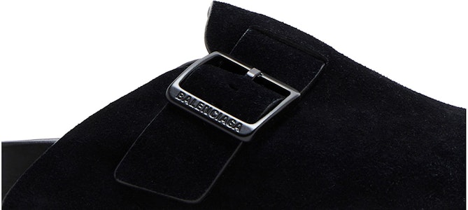 (W) 巴黎世家星期天穆勒鞋“黑色” 761284-WCGA1-1000 Order (W) 巴黎世家星期天穆勒鞋“黑色” 761284-WCGA1-1000