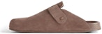(W) Balenciaga Sunday Mules 'Coklat Terang Suede Calfskin' 761284WCGA12010