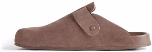 Buy (W) Balenciaga Sunday Mules 'Gamuza Marrón Claro de Piel de Ternera' 761284WCGA12010