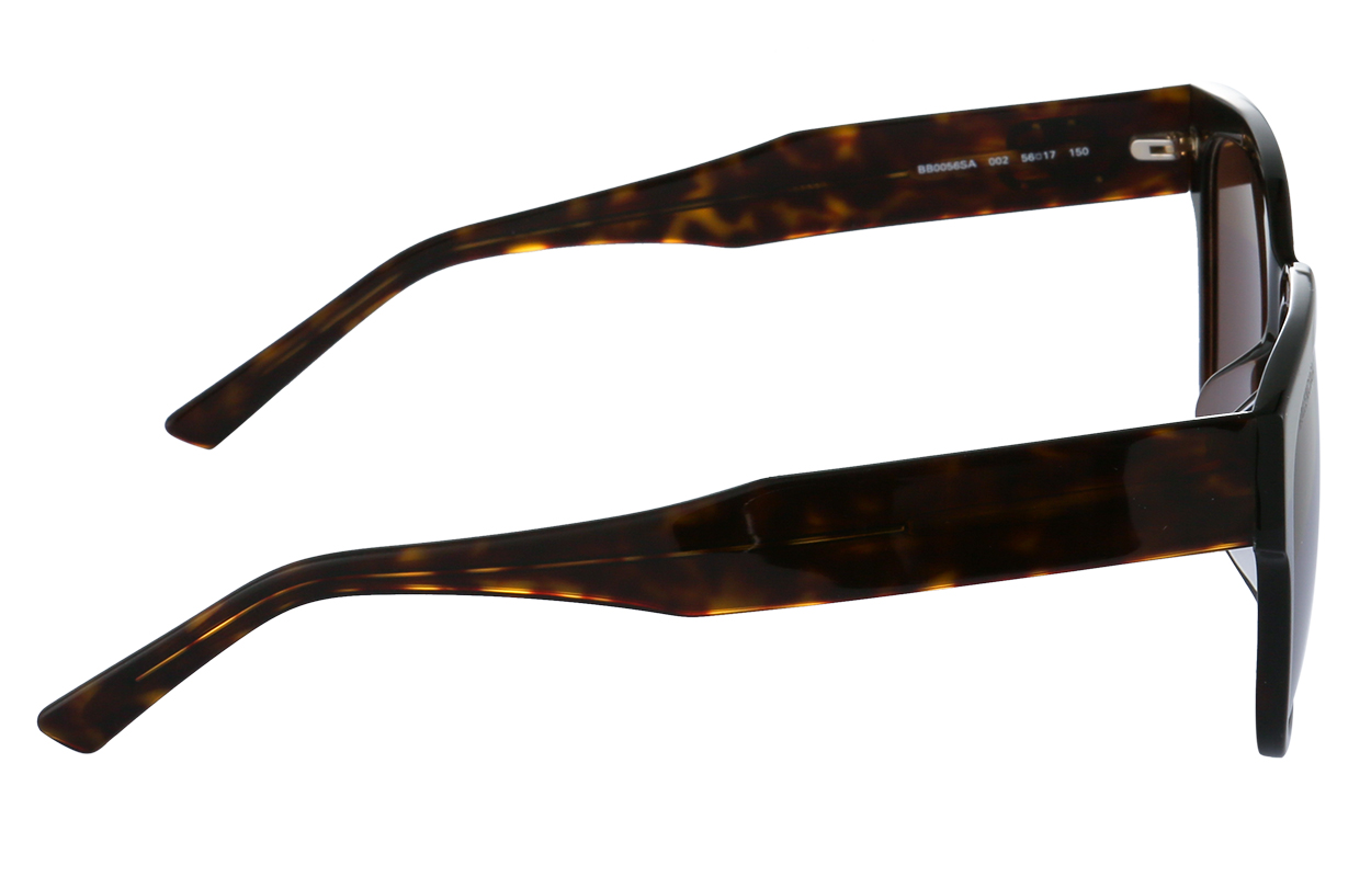 (Women) Balenciaga Sunglasses with Grey Lenses and Black Square Frame Unisex Classic. BB0056SA-002 56 圖 4