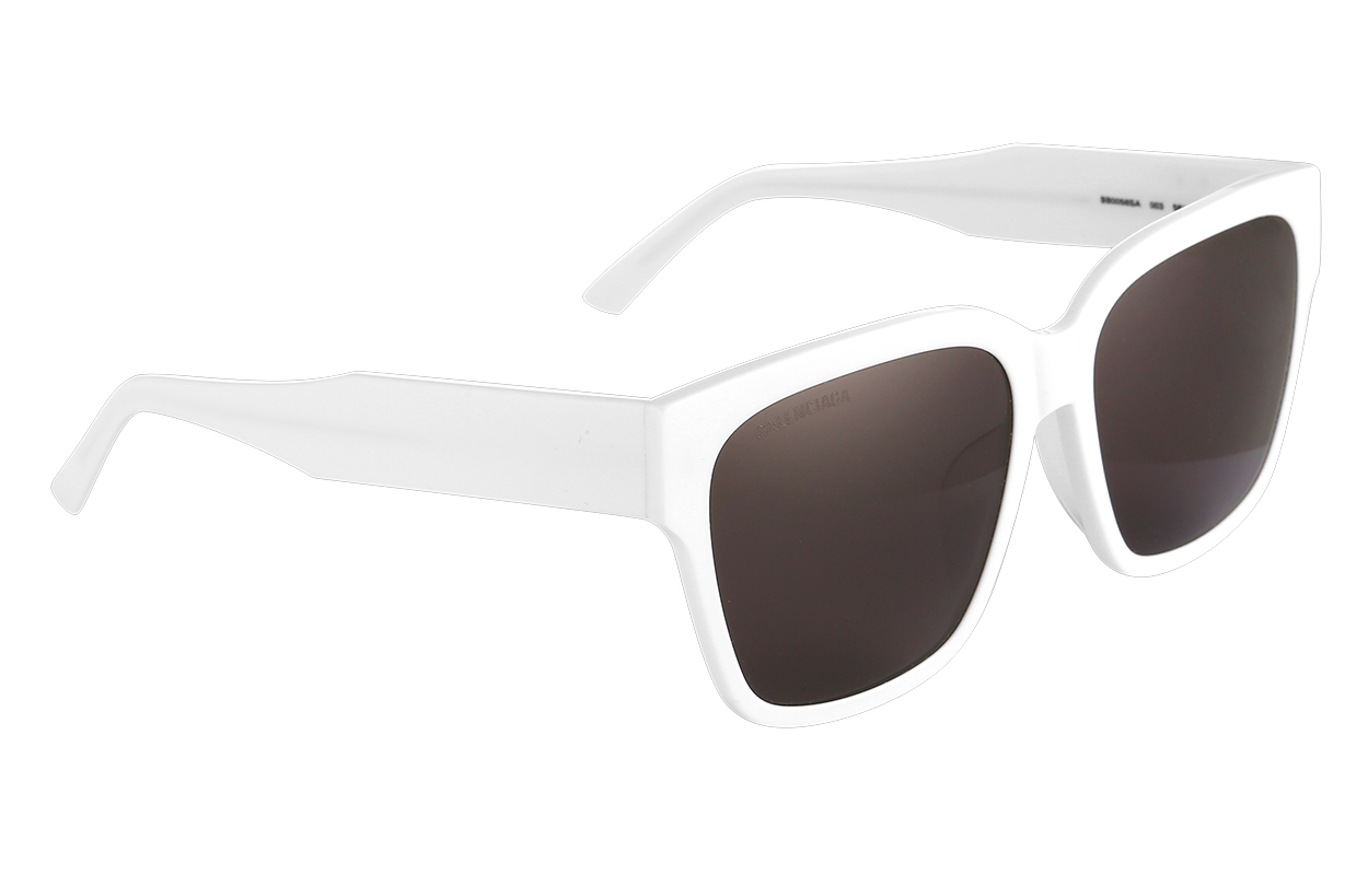 (Women) Balenciaga Sunglasses with Grey Lenses and Black Square Frame Unisex Classic. BB0056SA-002 56 圖 10