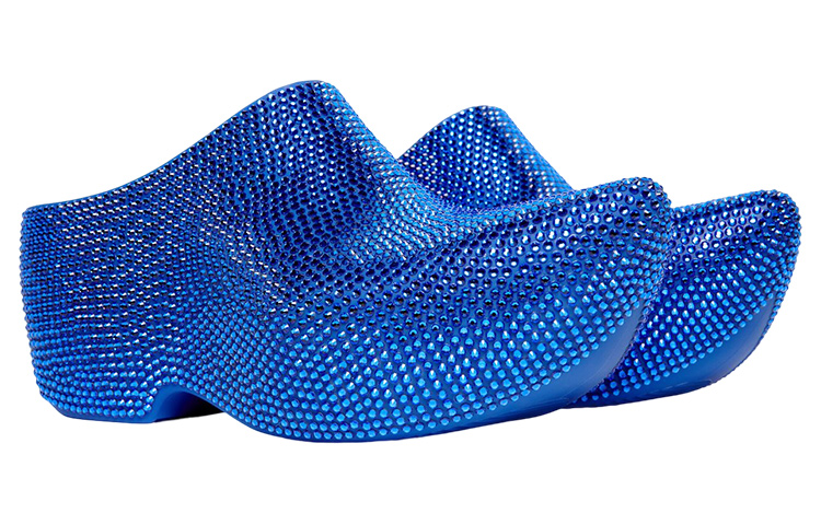 Shop (W) Balenciaga Technoclog 'Azul con Diamantes' 739861W0FOL4000