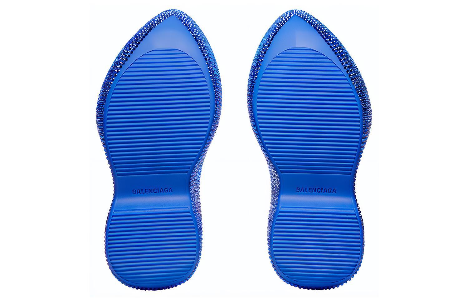 Sizing (W) Balenciaga Technoclog 'Azul con Diamantes' 739861W0FOL4000