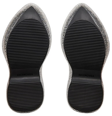 (W) バレンシアガ テクノクロッグ ラインストーン ミュール (黒/白) 739860W0FOL8000 Sizing (W) バレンシアガ テクノクロッグ ラインストーン ミュール (黒/白) 739860W0FOL8000
