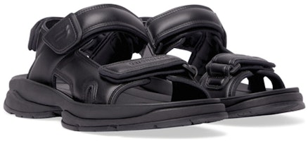 (W) Sandal Pelancong Balenciaga 'Hitam' 738612W2CDA1000 Lookbook (W) Sandal Pelancong Balenciaga 'Hitam' 738612W2CDA1000
