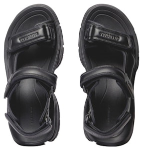 巴黎世家 Tourist 魔術貼平底 時尚涼拖 女款 黑色 Shop 巴黎世家 Tourist 魔術貼平底 時尚涼拖 女款 黑色