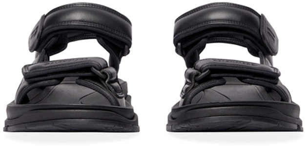 巴黎世家 Tourist 魔術貼平底 時尚涼拖 女款 黑色 Purchase 巴黎世家 Tourist 魔術貼平底 時尚涼拖 女款 黑色