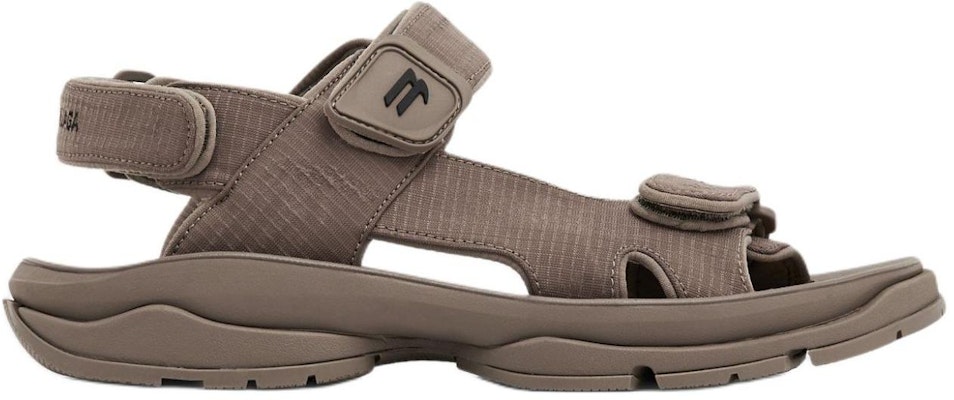 (Women) Balenciaga Tourist Fabric Velcro Sandals 'Brown' 706277W2CCA2000 Order (Women) Balenciaga Tourist Fabric Velcro Sandals 'Brown' 706277W2CCA2000