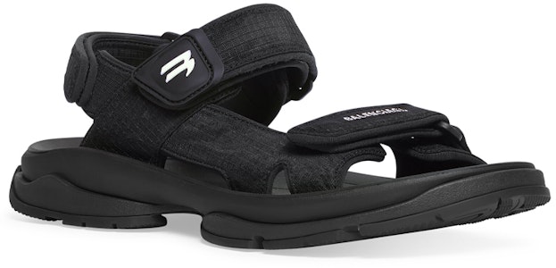 (W) Sandalias Balenciaga Tourist 'Negras' 706277-W2CCA-1000 Lookbook (W) Sandalias Balenciaga Tourist 'Negras' 706277-W2CCA-1000