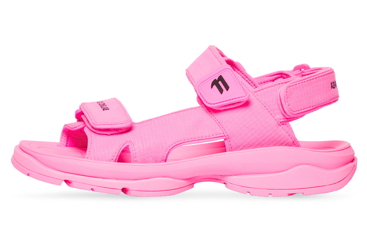 (Women) Balenciaga Tourist Sandal 'Fluo Pink' 706277-W2CCB-5800