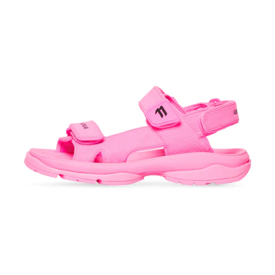 (W) Balenciaga Tourist Sandal 'Fluo Pink'