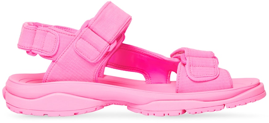 (Women) Balenciaga Tourist Sandal 'Fluo Pink' 706277-W2CCB-5800 Order (Women) Balenciaga Tourist Sandal 'Fluo Pink' 706277-W2CCB-5800