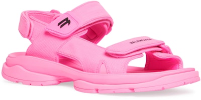 (W) Sandal Balenciaga Tourist 'Fluo Pink' 706277-W2CCB-5800 Lookbook (W) Sandal Balenciaga Tourist 'Fluo Pink' 706277-W2CCB-5800