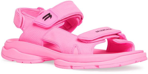 (W) Sandal Balenciaga Tourist 'Fluo Pink' 706277-W2CCB-5800 Lookbook (W) Sandal Balenciaga Tourist 'Fluo Pink' 706277-W2CCB-5800