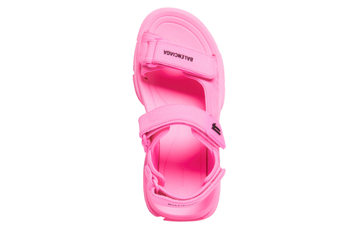 (Women) Balenciaga Tourist Sandal 'Fluo Pink'
