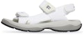 (W) Balenciaga Kasut Sandal Pelancong 'Putih Kelabu' 706277W2CCF1912