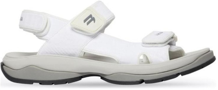 巴黎世家 觀光時尚魔術貼涼鞋 女款 白色 Order 巴黎世家 觀光時尚魔術貼涼鞋 女款 白色