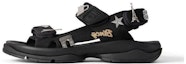 Buy (Women) Balenciaga Tourist Sandal With Pins Black 706277W2CCP1000