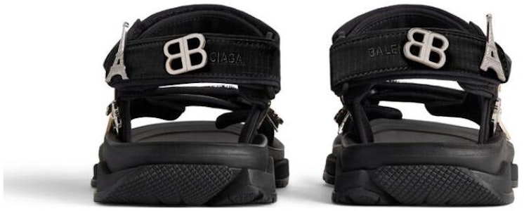(W) Sandalia Balenciaga Tourist con Pins Negra 706277W2CCP1000 Purchase (W) Sandalia Balenciaga Tourist con Pins Negra 706277W2CCP1000