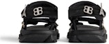 Purchase (Women) Balenciaga Tourist Sandal With Pins Black 706277W2CCP1000