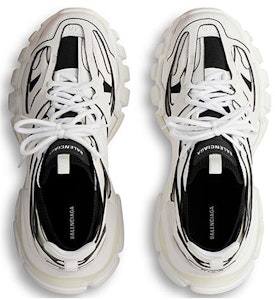 Balenciaga巴黎世家 Track 1.0 圓頭繫帶 低筒 休閒生活鞋 女款 白色 Lookbook Balenciaga巴黎世家 Track 1.0 圓頭繫帶 低筒 休閒生活鞋 女款 白色