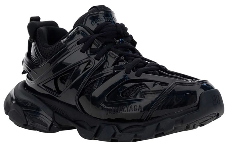 Order (W) Balenciaga Track 1.0 Sneakers 'Hitam Nylon' 542436W3BJ11000