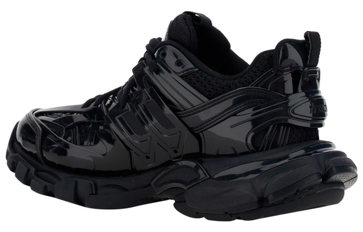 Lookbook (W) Balenciaga Track 1.0 Sneakers 'Hitam Nylon' 542436W3BJ11000