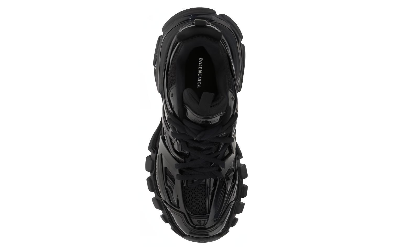 Shop (W) Balenciaga Track 1.0 Sneakers 'Hitam Nylon' 542436W3BJ11000