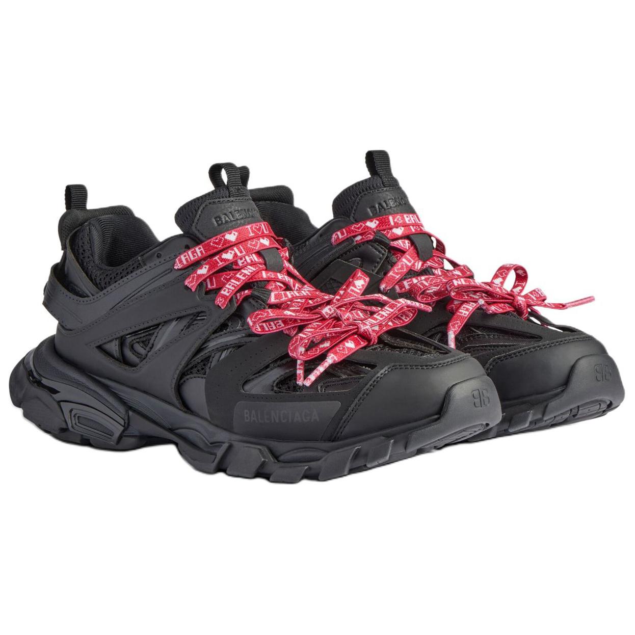 Lookbook (W) Zapatillas Balenciaga Track 1.0 'Negro Rojo' 542436W3TR51060