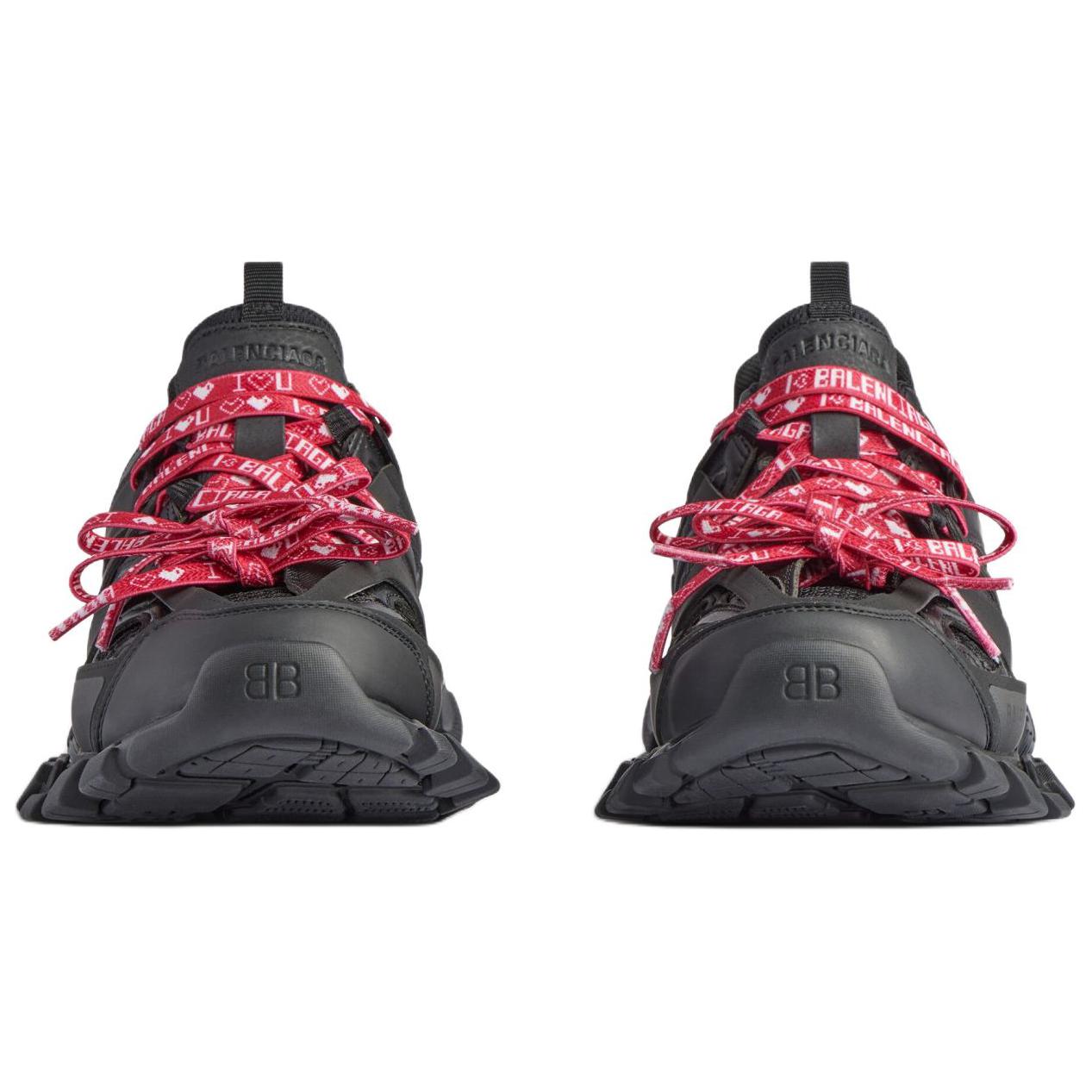 Shop (W) Zapatillas Balenciaga Track 1.0 'Negro Rojo' 542436W3TR51060