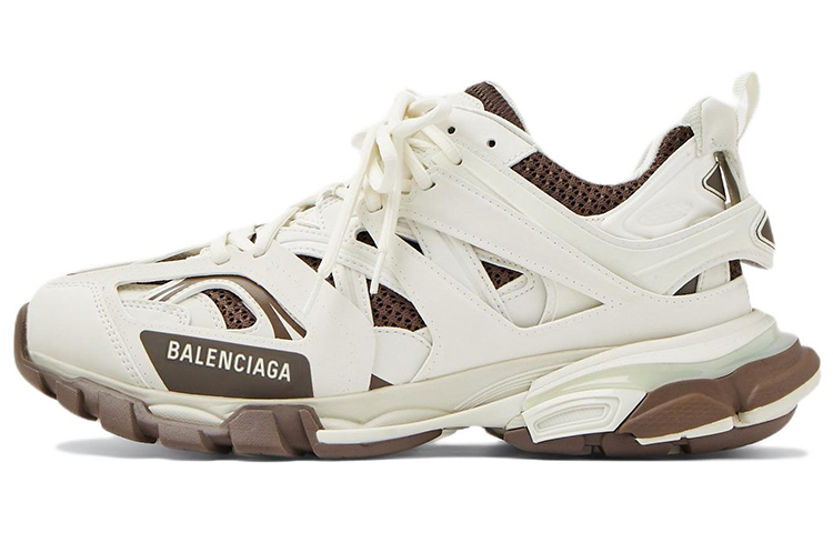 (Women) Balenciaga Track 1.0 Sneakers 'White Brown' 542436W3AC11897