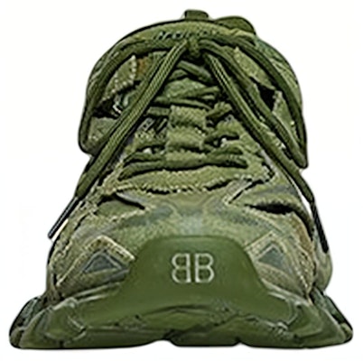 (W) Balenciaga Track.2 Sepatu 'Hijau' 568615-W3RG3-3810 Lookbook (W) Balenciaga Track.2 Sepatu 'Hijau' 568615-W3RG3-3810