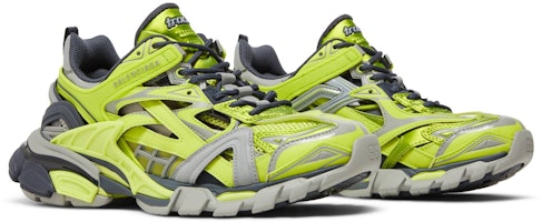 Balenciaga巴黎世家 Track 2.0 Open 系帶 低幫 老爹鞋 女款 灰黃 Cheap Balenciaga巴黎世家 Track 2.0 Open 系帶 低幫 老爹鞋 女款 灰黃