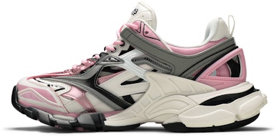Balenciaga 巴黎世家 Track 2.0 老爹鞋 女款 灰白粉 Lookbook Balenciaga 巴黎世家 Track 2.0 老爹鞋 女款 灰白粉