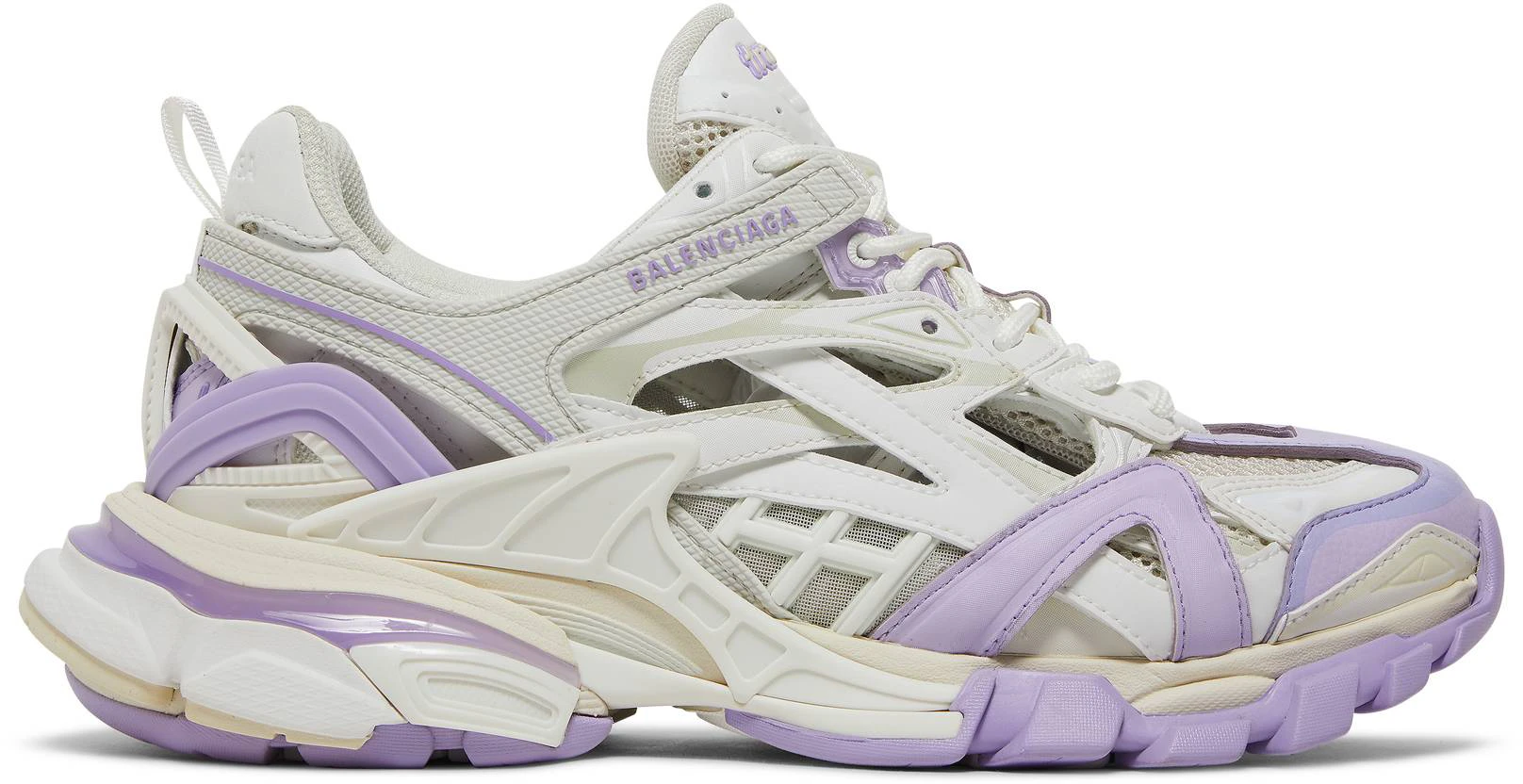 Balenciaga track online purple white