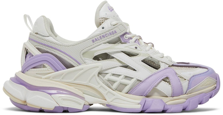 White and 2025 purple balenciaga
