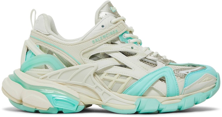 Balenciaga 巴黎世家 Track.2 簡約舒適 時尚老爹鞋 女款 白藍 Buy Balenciaga 巴黎世家 Track.2 簡約舒適 時尚老爹鞋 女款 白藍