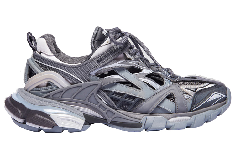 (W) Balenciaga Track.2 Trainer 'Grey Black' 圖 2
