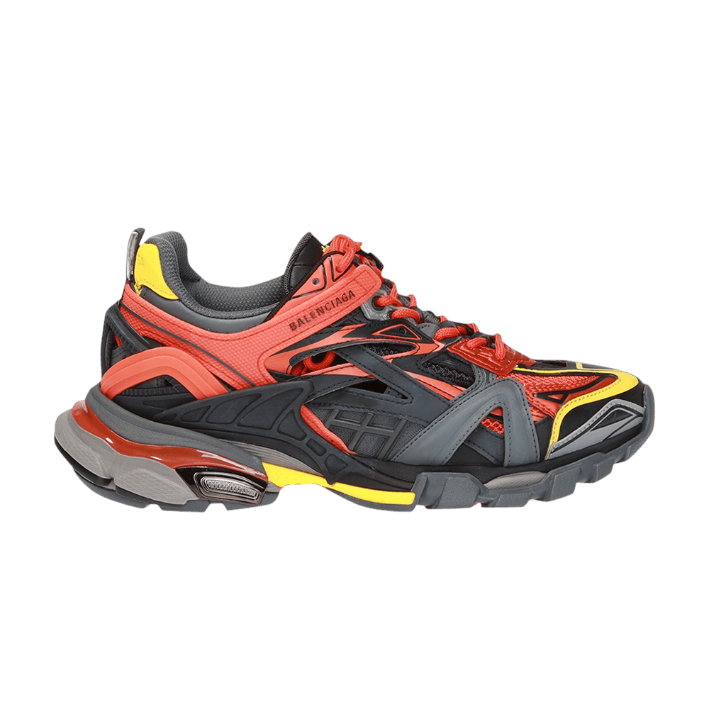 Buy (W) Balenciaga Track.2 Trainer 'Kelabu Jingga' 568615-W2GN3-7560